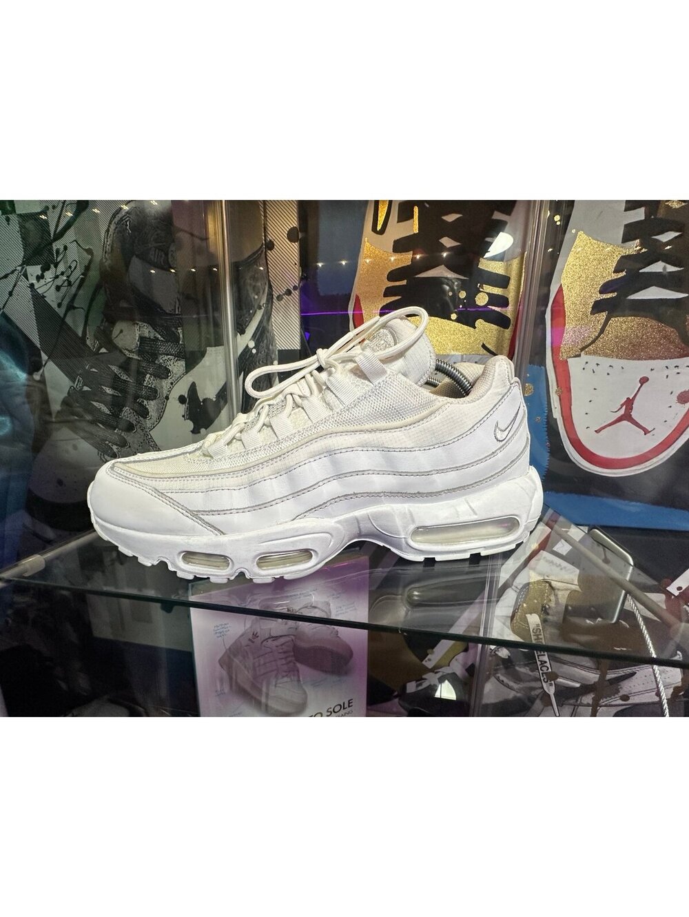 Nike Air Max 95 Essential Air WHITE SIZE: 11